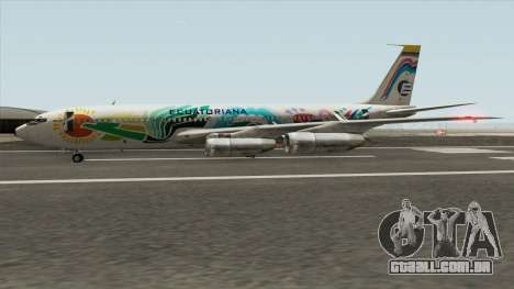 Boeing 707-300 ADV (Ecuatoriana De Aviacion) para GTA San Andreas