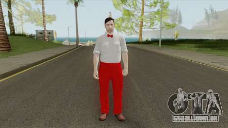 GTA Online Random Skin 20 Cherry Popper Employee para GTA San Andreas