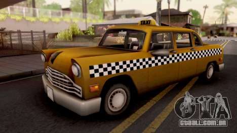 Cabbie GTA III Xbox para GTA San Andreas