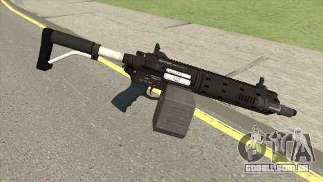 Carbine Rifle GTA V Flashlight (Box Clip) para GTA San Andreas