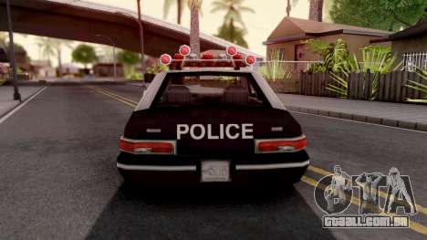 Police Car GTA III Xbox para GTA San Andreas