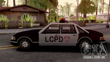 Police Car GTA III Xbox para GTA San Andreas