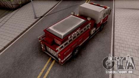 Firetruck from GTA VC para GTA San Andreas