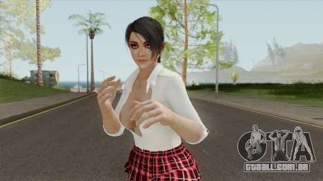 Momiji Sexy Schoolgirl para GTA San Andreas