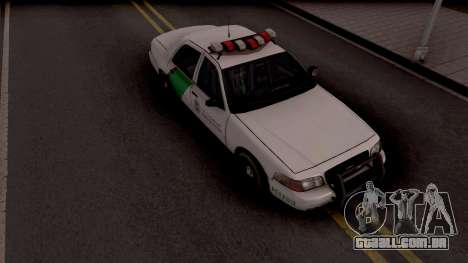 Ford Crown Victoria Border Patrol SA Style para GTA San Andreas