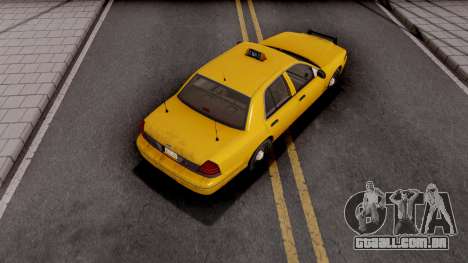 Ford Crown Victoria Taxi para GTA San Andreas
