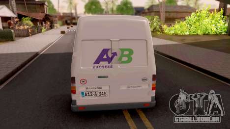 Mercedes-Benz Sprinter A2B Express para GTA San Andreas