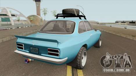 Lampadati Michelli GT GTA V para GTA San Andreas