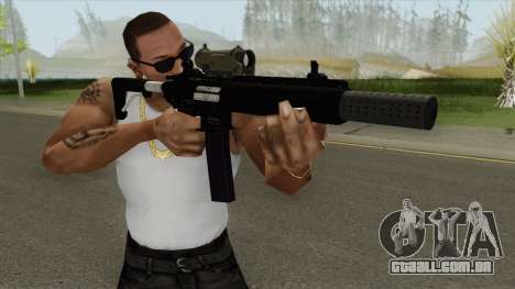 Carbine Rifle GTA V V3 (Silenced, Tactical) para GTA San Andreas