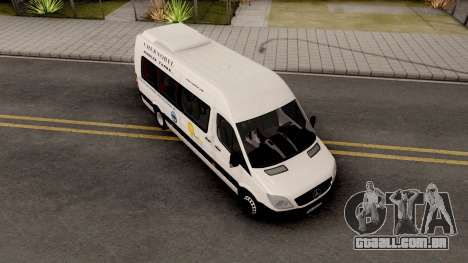 Mercedes-Benz Sprinter 313 CDi Chernobyl Tour para GTA San Andreas