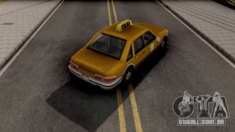 Taxi GTA III Xbox para GTA San Andreas