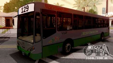 Metalpar Iguazu 1718 S-LB Linea 129 Mision Bueno para GTA San Andreas