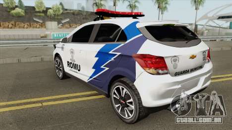 Chevrolet Onix (Guarda Municipal) para GTA San Andreas