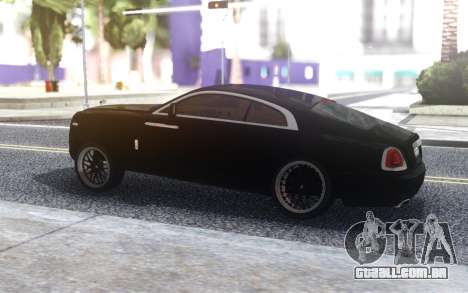 Rolls-Royce Wraith Stance para GTA San Andreas