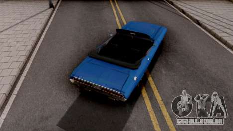 Dodge Challenger RT Conversivel para GTA San Andreas
