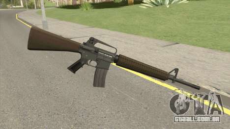 M16A2 Partial Desert Camo (Stock Mag) para GTA San Andreas