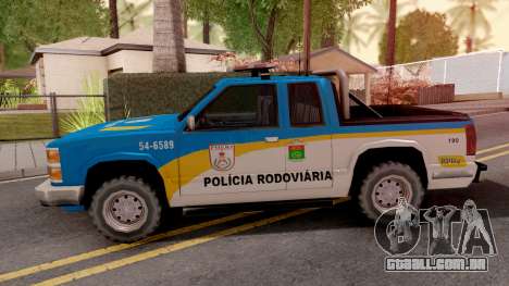 Chevrolet S-10 Policia Rodoviaria para GTA San Andreas