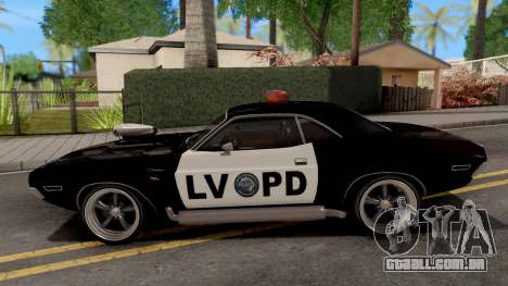 Dodge Challenger 1970 Police LVPD para GTA San Andreas