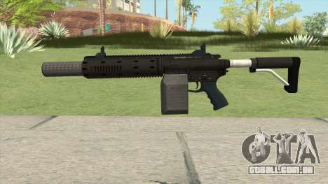 Carbine Rifle GTA V Silenced (Box Clip) para GTA San Andreas