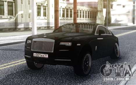 Rolls-Royce Wraith Stance para GTA San Andreas