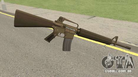 M16A2 Full Desert Camo (Stock Mag) para GTA San Andreas