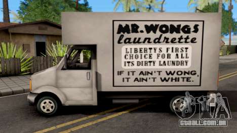 Mr Wongs GTA III Xbox para GTA San Andreas