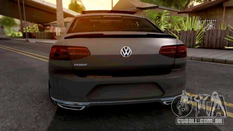 Volkswagen Passat R-Line Pasaoglu Edition para GTA San Andreas