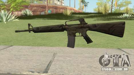 M16A2 Full Jungle Camo (Stock Mag) para GTA San Andreas