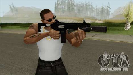 Carbine Rifle V2 (Flashlight, Grip, Silenced) para GTA San Andreas