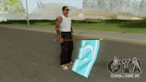 Iraqi Turkmen Flag para GTA San Andreas