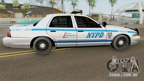 Ford Crown Victoria - Police NYPD v2 para GTA San Andreas
