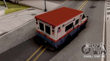 Brute Ambulance GTA 5 para GTA San Andreas