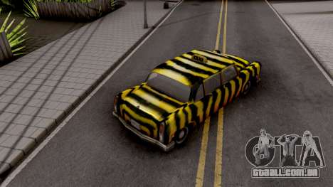 Zebra Cab from GTA VC para GTA San Andreas