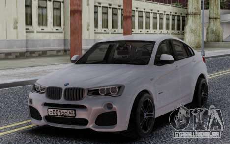 BMW X4 para GTA San Andreas