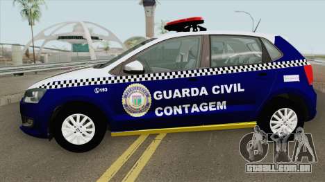 Volkswagen Gol G6 (Guarda Civil) para GTA San Andreas
