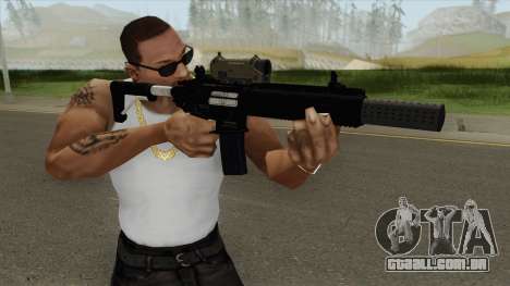 Carbine Rifle GTA V V2 (Silenced, Tactical) para GTA San Andreas