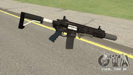 Carbine Rifle GTA V Default (Grip, Silenced) para GTA San Andreas
