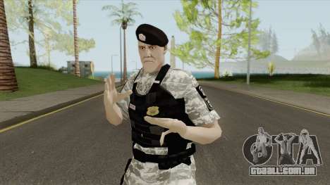 Brazilian Police Skin V3 para GTA San Andreas