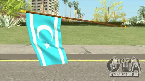 Iraqi Turkmen Flag para GTA San Andreas