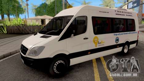 Mercedes-Benz Sprinter 313 CDi Chernobyl Tour para GTA San Andreas