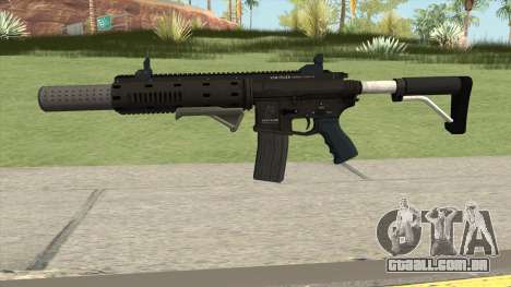 Carbine Rifle GTA V Default (Grip, Silenced) para GTA San Andreas