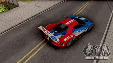 Ford Racing GT Le Mans Racecar para GTA San Andreas