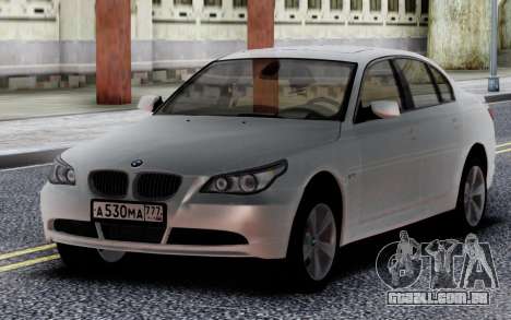 BMW 530XD E60 para GTA San Andreas