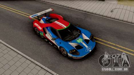 Ford Racing GT Le Mans Racecar para GTA San Andreas