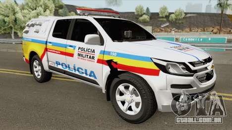 Chevrolet S10 (Policia Militar) 2019 para GTA San Andreas