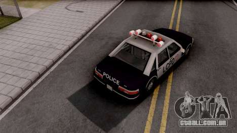 Police Car GTA III Xbox para GTA San Andreas