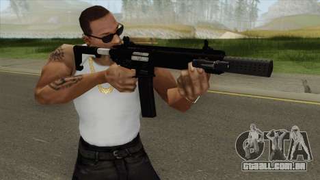 Carbine Rifle GTA V V3 (Silenced, Flashlight) para GTA San Andreas