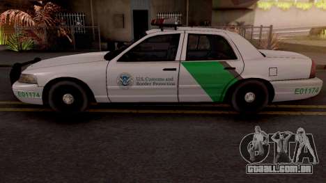 Ford Crown Victoria Border Patrol SA Style para GTA San Andreas