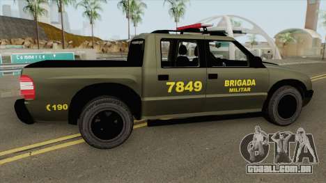 Chevrolet S10 (Brigada Militar) para GTA San Andreas