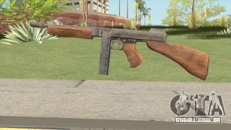 Thompson SMG (Tommy Gun) From PUBG para GTA San Andreas